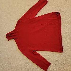 Red long sleeve turtleneck chico size 0